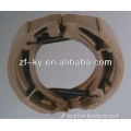 High performance motorcycle brake shoe brake pad